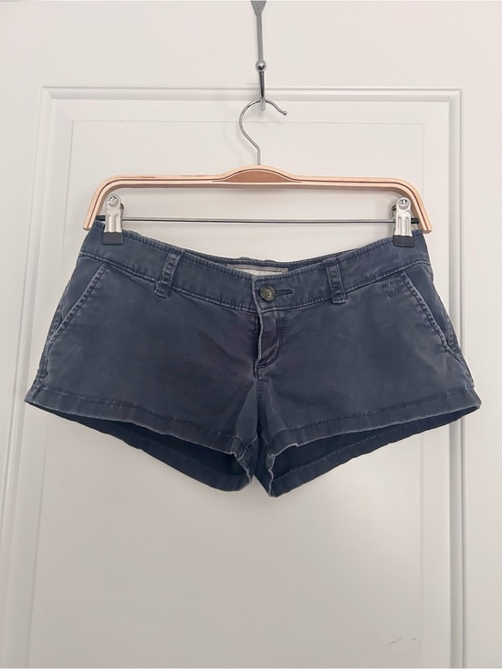 Abercrombie & Fitch Pants - Vintage Y2K Abercrombie Low Rise Navy Blue Chino Shorts